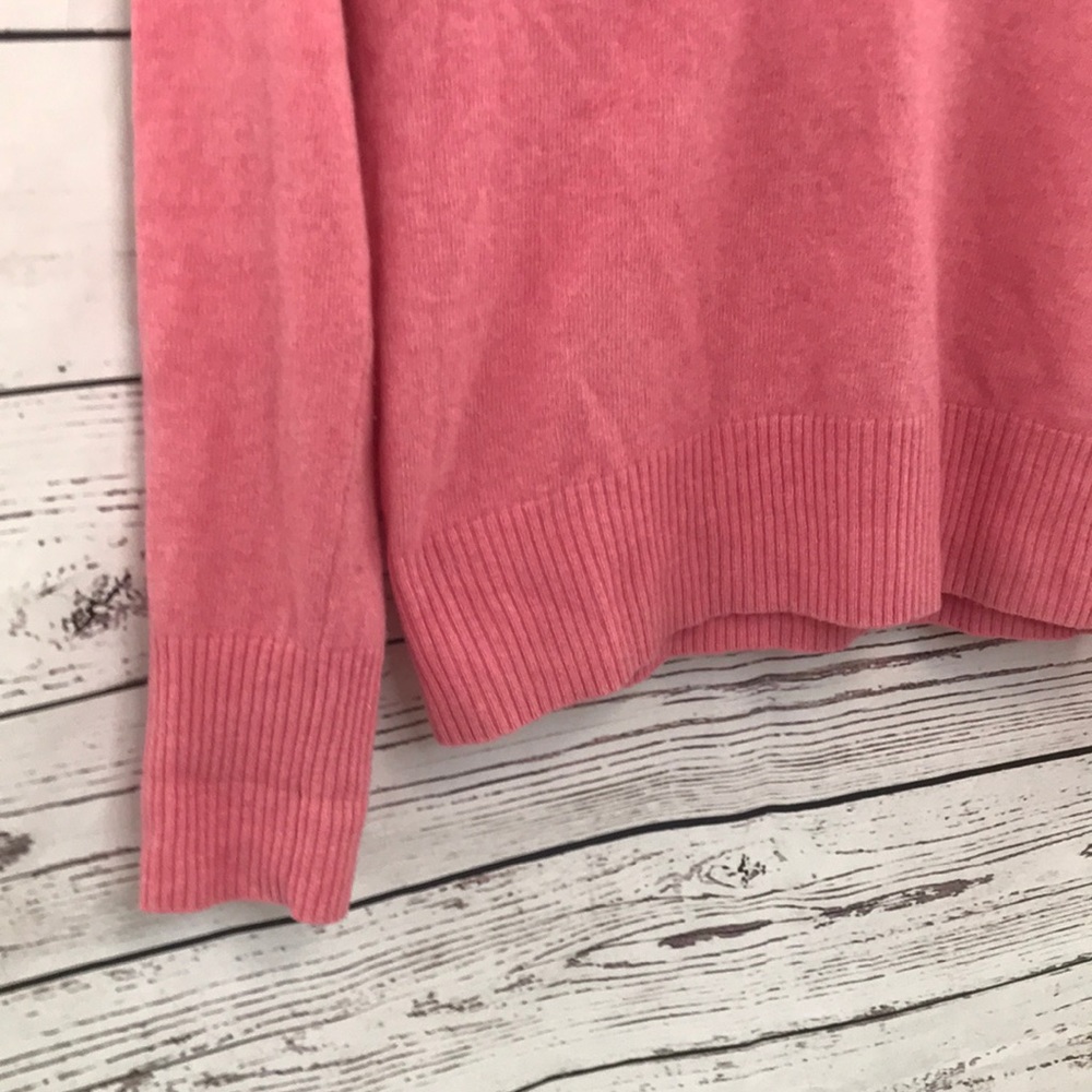 J Crew Cashmere Dream Pink Sweater Small View 2